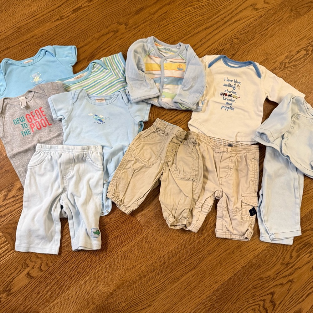 GAP Kids' Blue and Beige Outfit Collection
